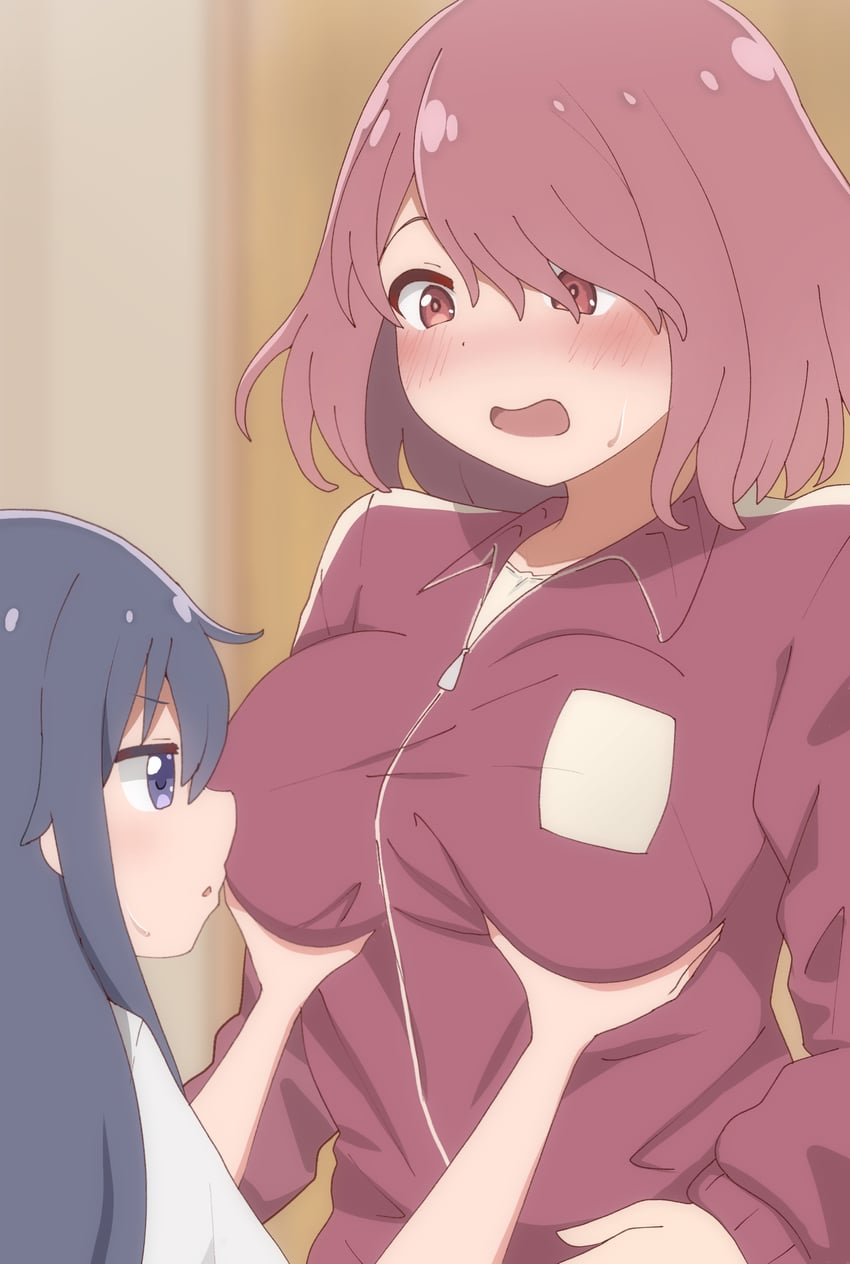 shirosaki hana and hoshino miyako (watashi ni tenshi ga maiorita!) drawn by poa_mellhen