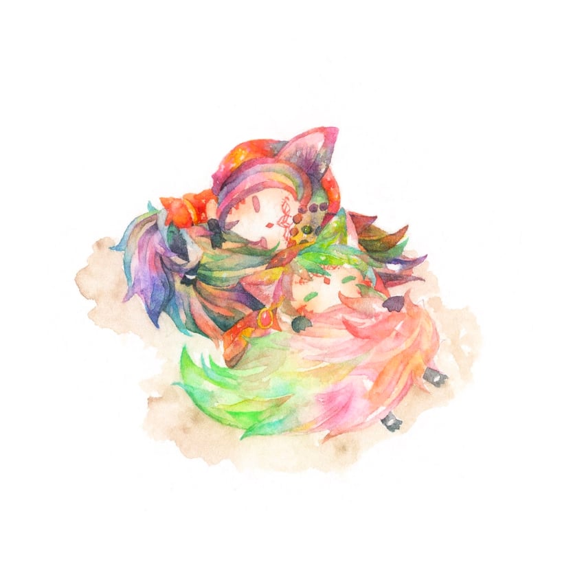 jamil viper and kalim al-asim (twisted wonderland) drawn by kirakira_huuuki