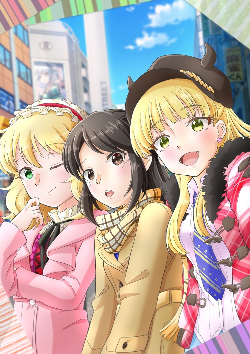 tachibana arisu, jougasaki rika, and sakurai momoka (idolmaster and 1 more) drawn by herickka_(may5times5th)