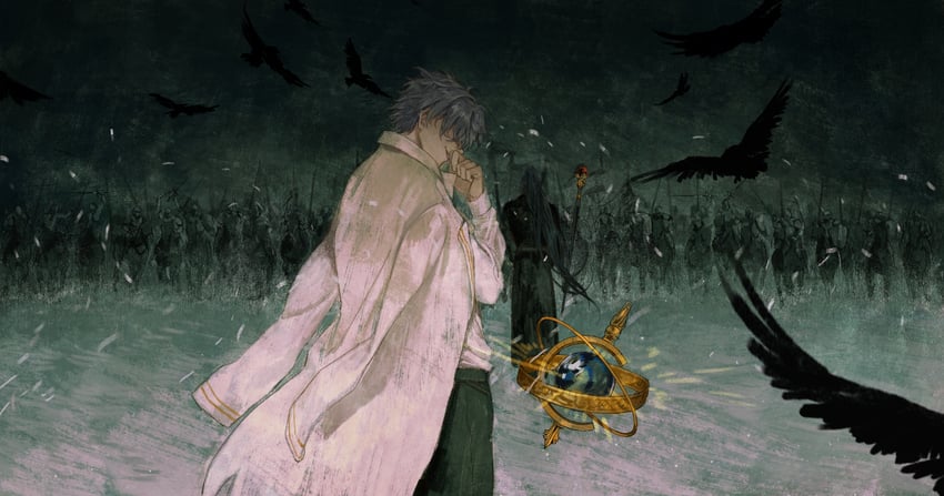 figaro garcia and oz (mahoutsukai no yakusoku) drawn by antropy