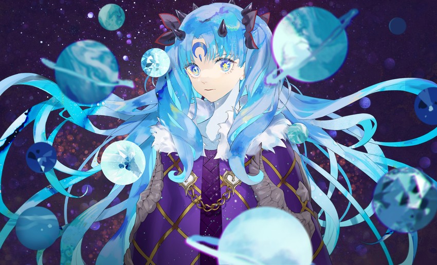 ishtar and space ishtar (fate and 1 more) drawn by parai0