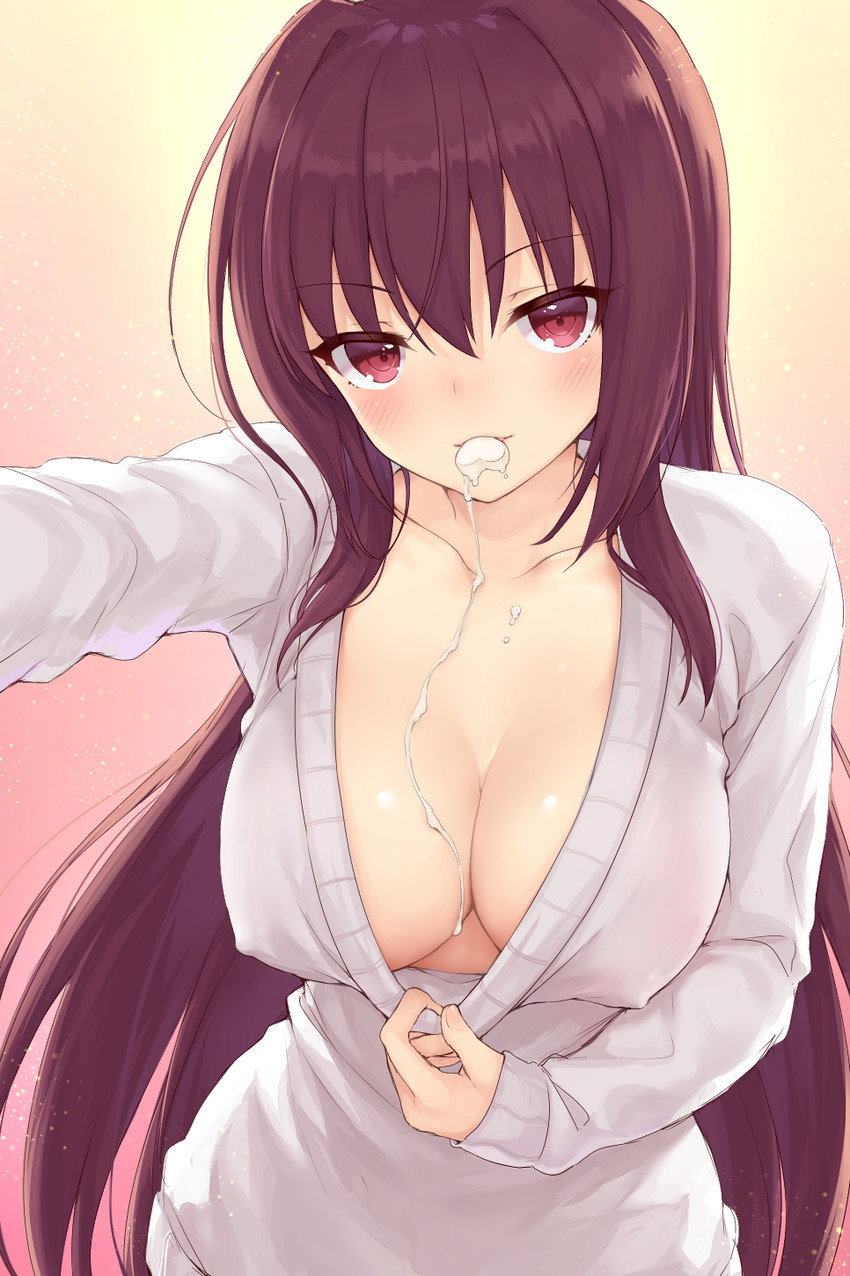 scathach (fate and 1 more) drawn by mashutarou_(neko_no_oyashiro)