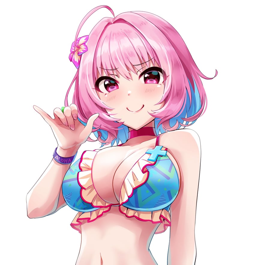 yumemi riamu (idolmaster and 2 more) drawn by sakura_ran