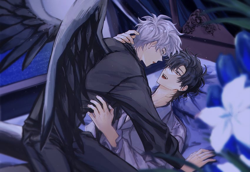 cheng xiaoshi and lu guang (shiguang dailiren) drawn by yolu_gin