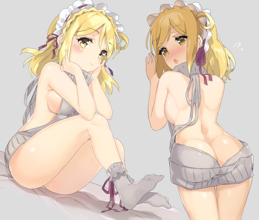 ohara mari (love live! and 1 more) drawn by micopp