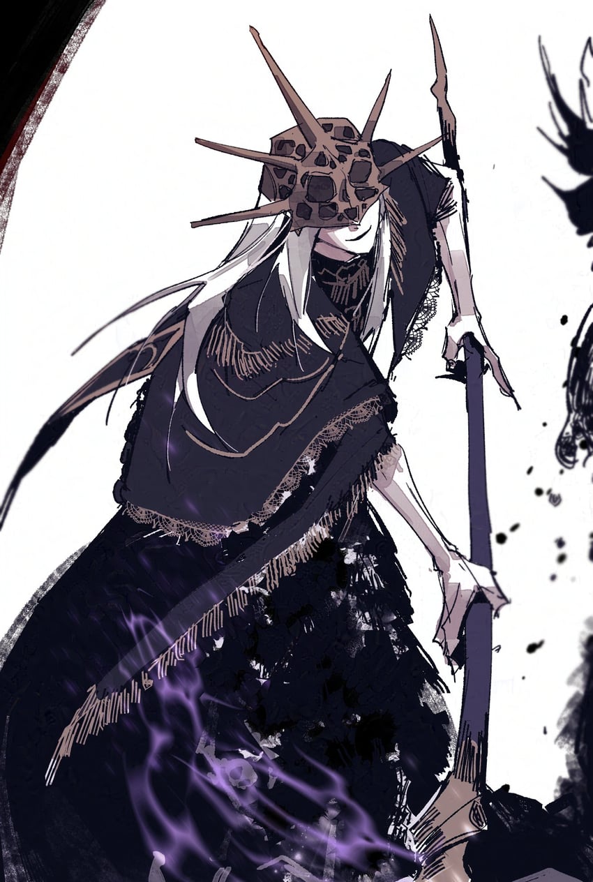 aldrich devourer of gods (dark souls and 1 more) drawn by three_carts