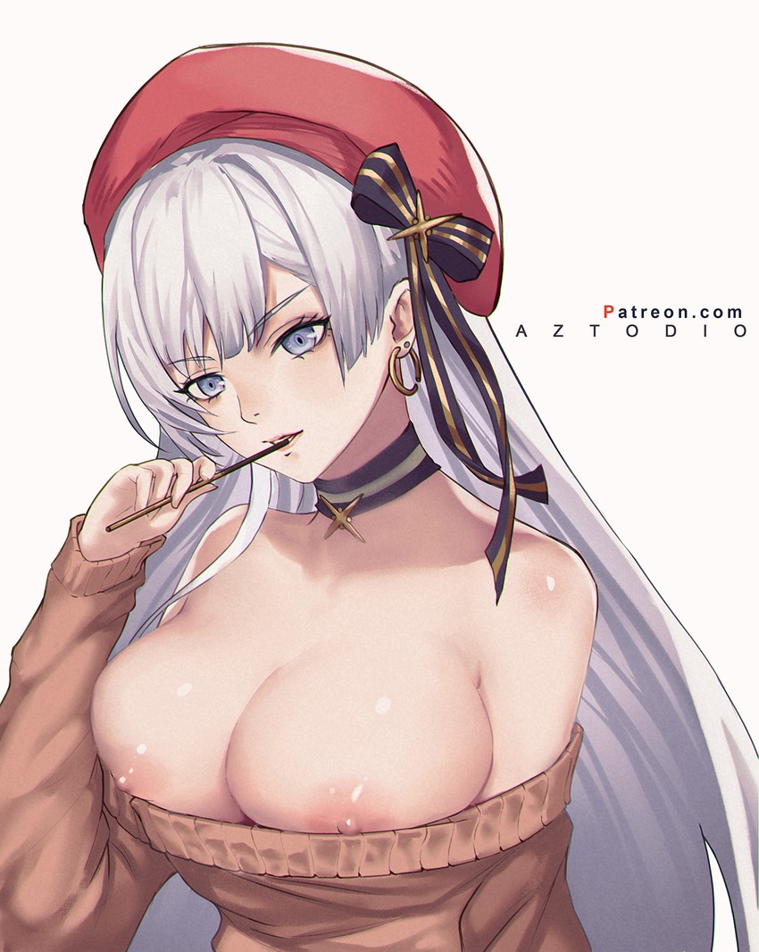 belfast (azur lane) drawn by aztodio
