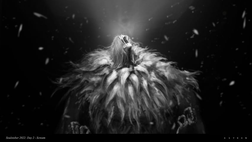 father ariandel (dark souls and 1 more) drawn by astraw