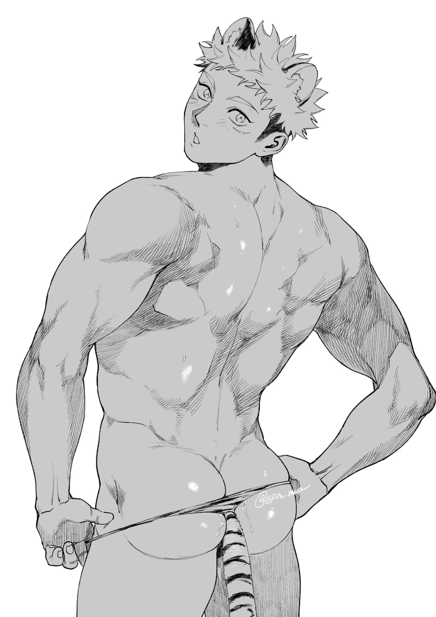 itadori yuuji (jujutsu kaisen) drawn by ccccc_(jpn_m0)