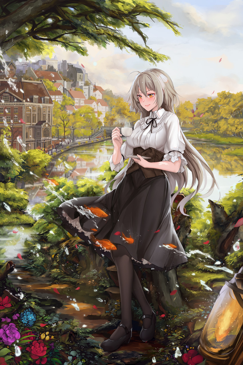 jeanne d'arc alter (fate and 2 more) drawn by hanada_yanochi