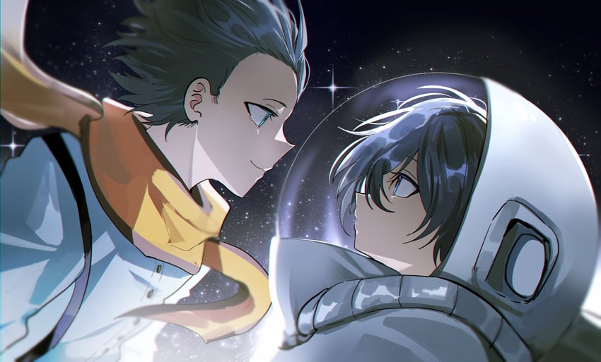 yuuki makoto and mochizuki ryouji (persona and 1 more) drawn by fsmaichobpeg0