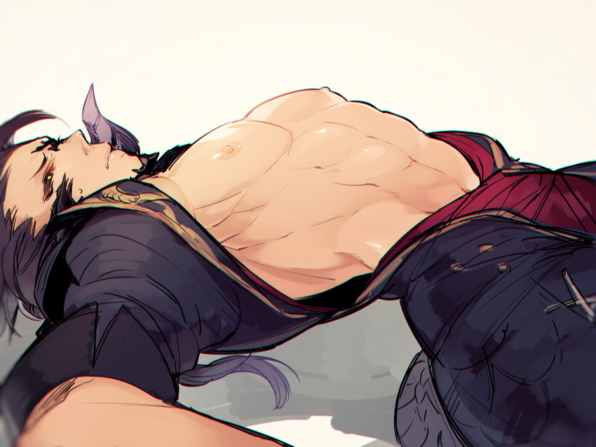warrior of light (final fantasy and 1 more) drawn by mtk_(souko)