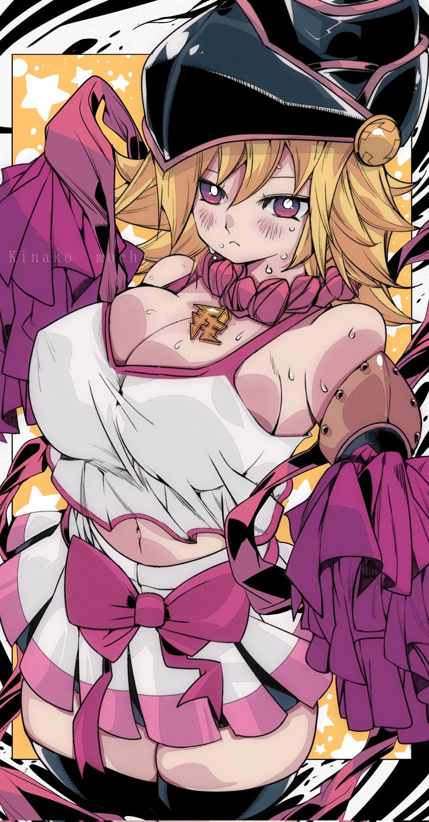 gagaga girl (yu-gi-oh! and 1 more) drawn by kinakomochi_(user_vedc2333)
