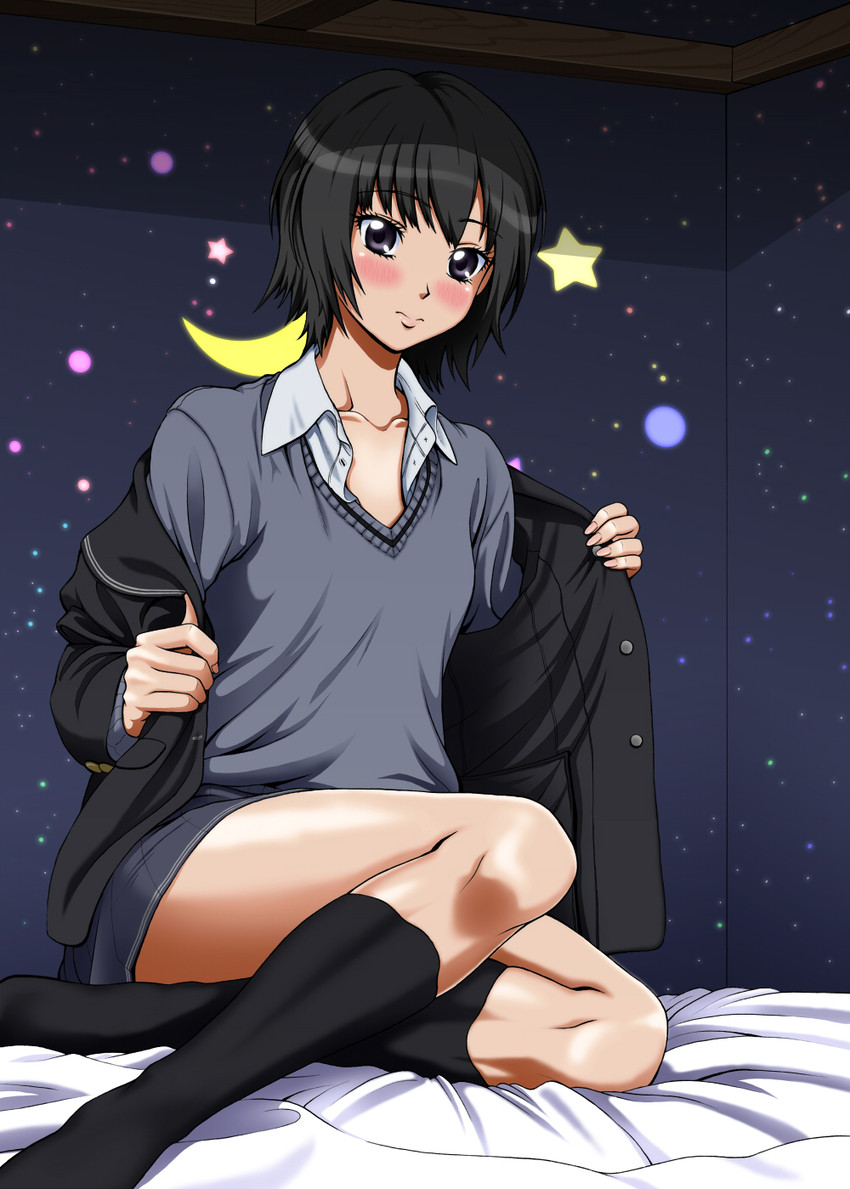 nanasaki ai (amagami) drawn by kijinaka_mahiro