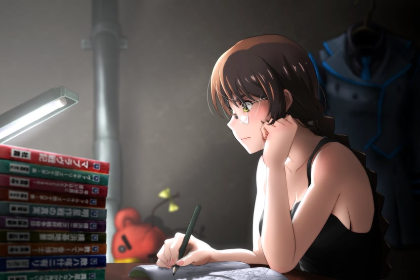 sakaki chizuru (muv-luv and 1 more) drawn by genya_(genya67)
