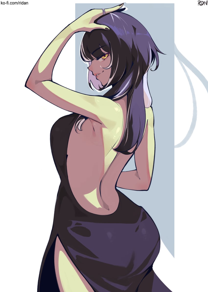 shiori novella (hololive and 1 more) drawn by nadirequinox