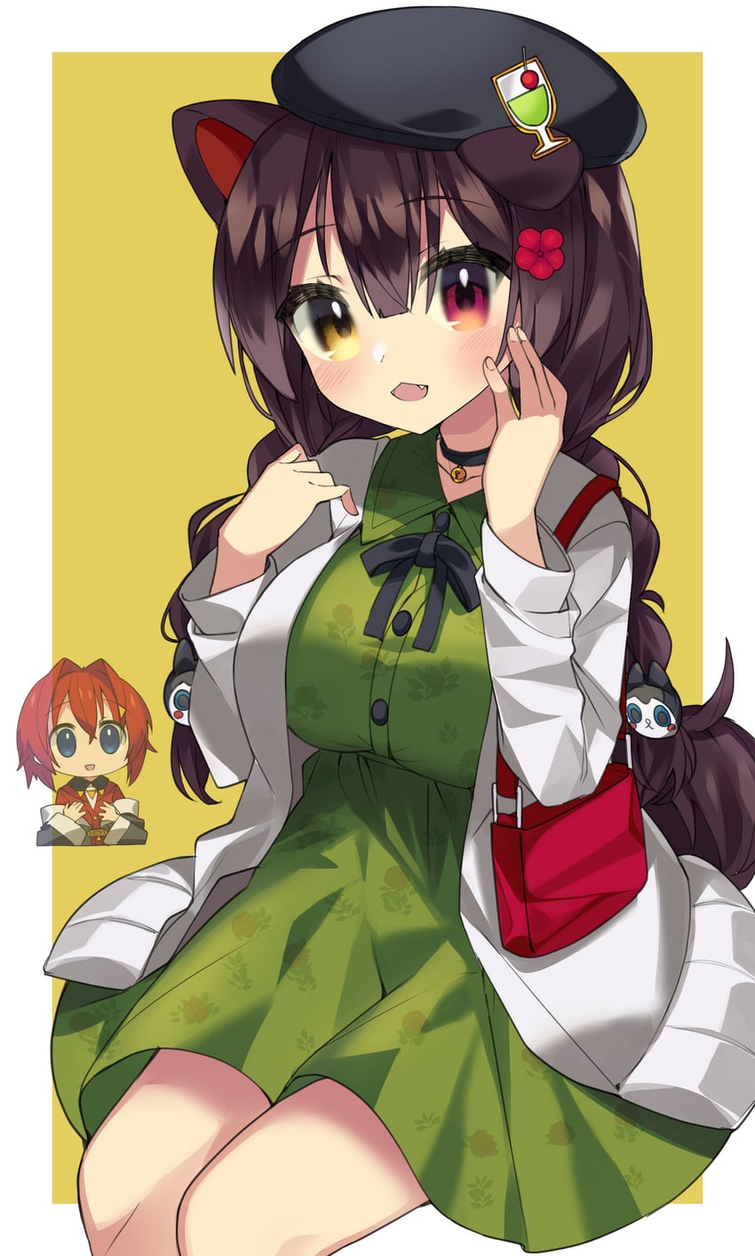 ange katrina and inui toko (nijisanji) drawn by sakaki_(utigi)