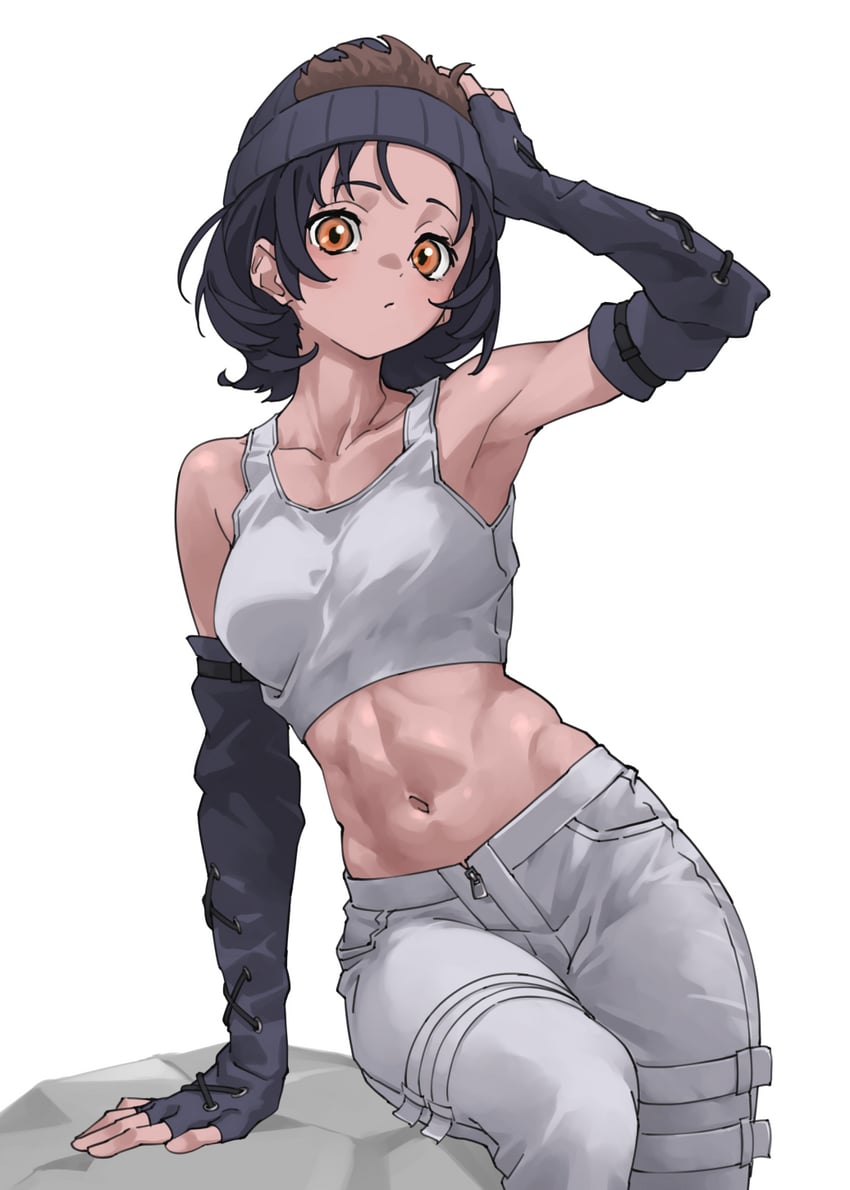 western lowland gorilla (kemono friends) drawn by tanabe_(fueisei)