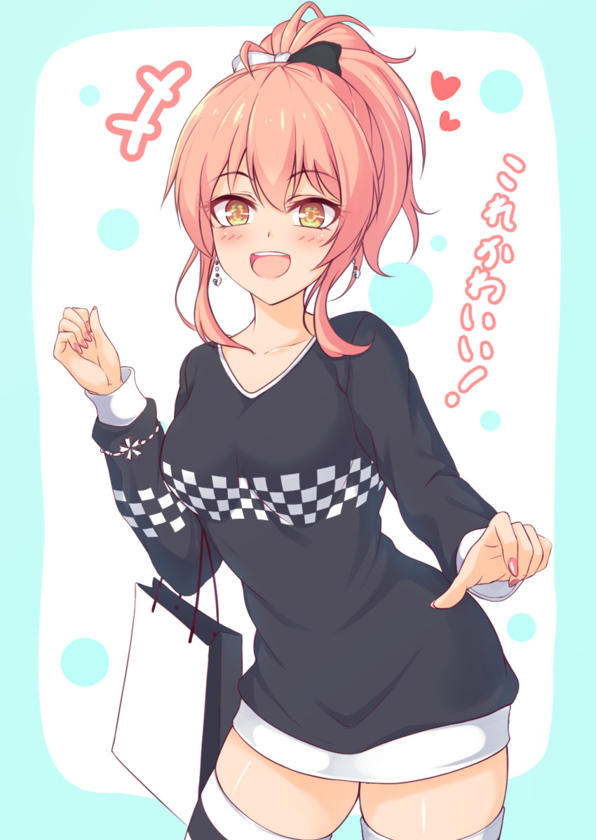 jougasaki mika (idolmaster and 1 more) drawn by mutsuba_fumi