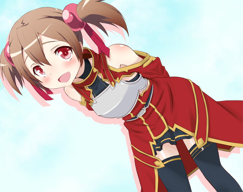 silica (sword art online) drawn by yokoshima_(euphoria)