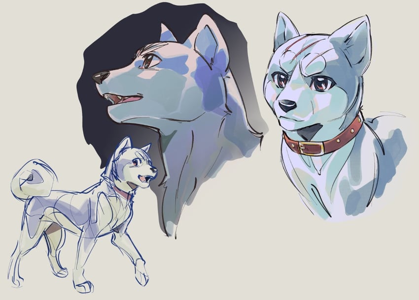 gin (ginga and 1 more) drawn by sam_(kyaptainkiddo)