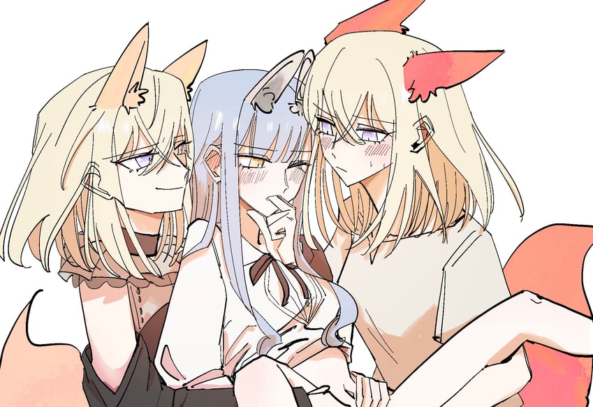 togawa sakiko, misumi uika, and doloris (bang dream! and 1 more) drawn by kira_reader