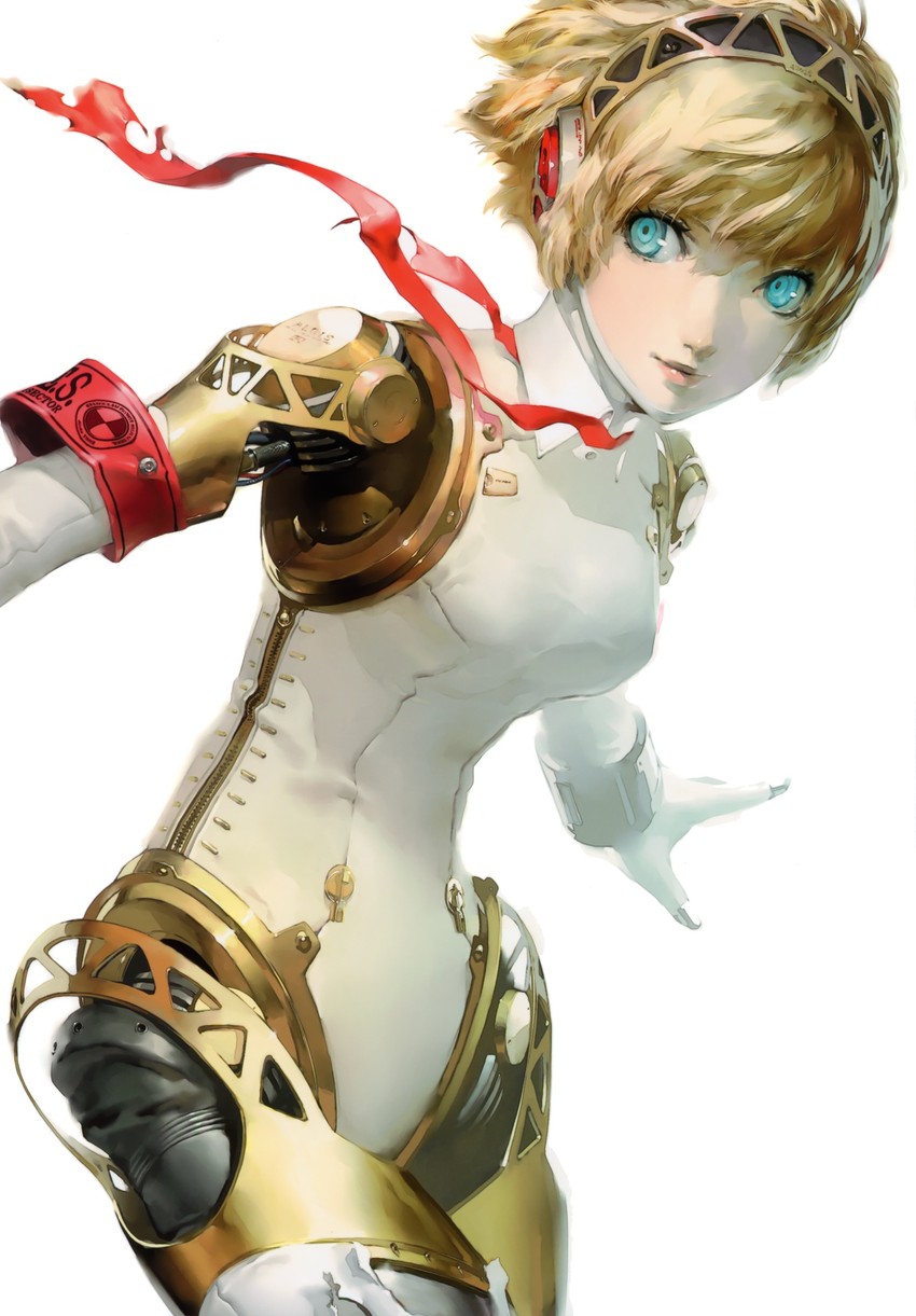 aigis (persona and 1 more) drawn by soejima_shigenori