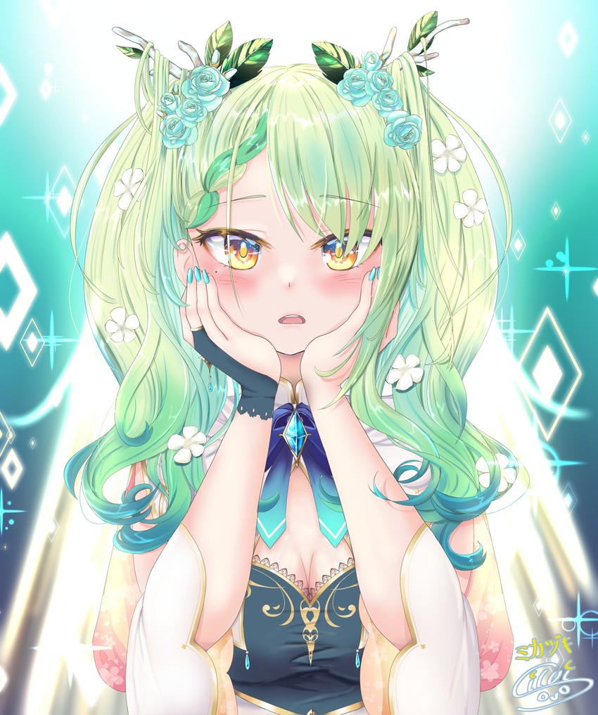 ceres fauna (hololive and 1 more) drawn by mikazuki_silvi_(artist)