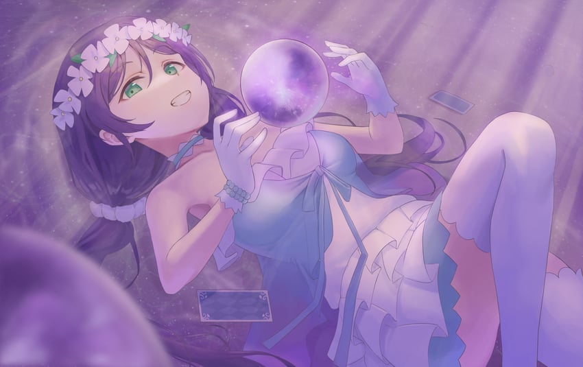tojo nozomi (love live! and 1 more) drawn by sunkeun