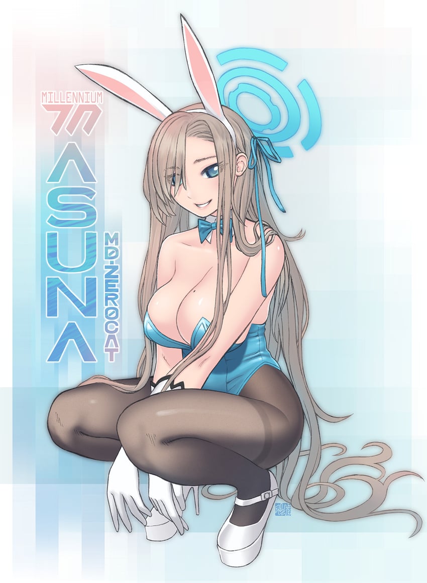 asuna (blue archive) drawn by jinnak