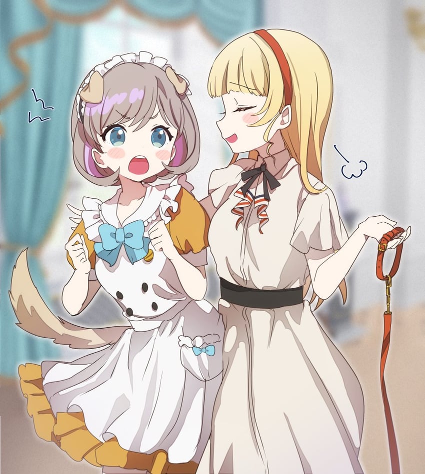 tang keke and heanna sumire (love live! and 1 more) drawn by 299_(horisso)