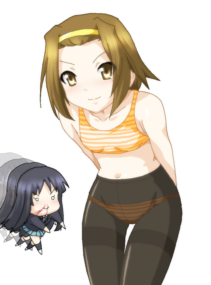 akiyama mio and tainaka ritsu (k-on!) drawn by hayashiya_zankurou