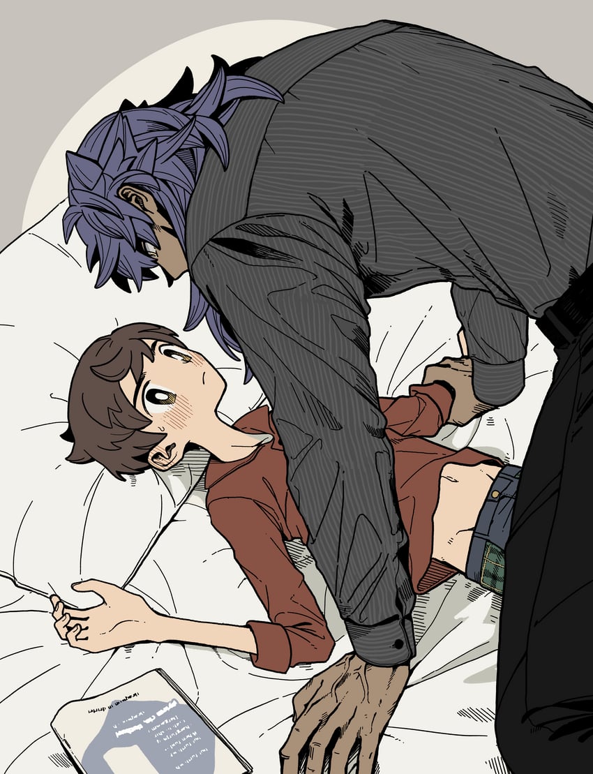 leon and victor (pokemon and 1 more) drawn by mmm3sushi
