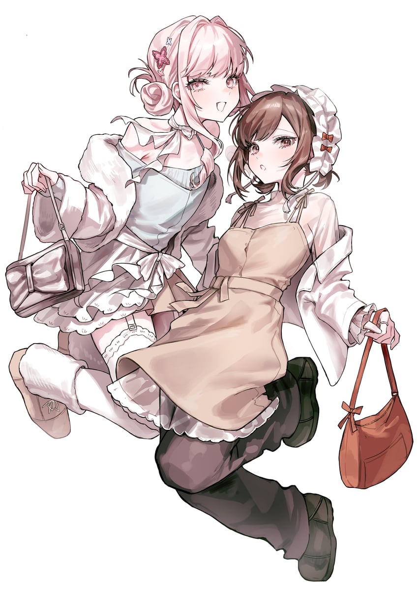 shinonome ena and akiyama mizuki (project sekai) drawn by someang