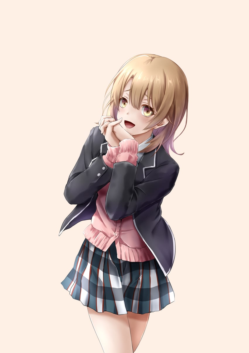 isshiki iroha (yahari ore no seishun lovecome wa machigatteiru.) drawn by 13enter