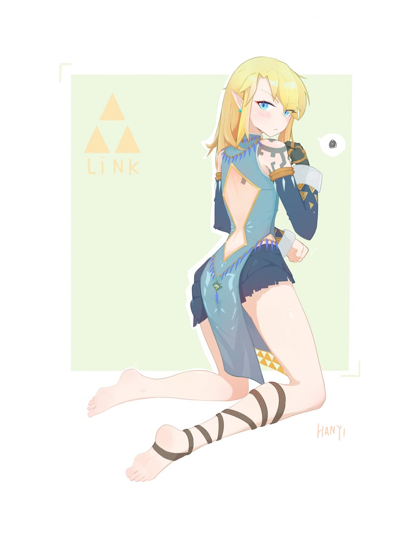 link (the legend of zelda and 1 more) drawn by hanyi