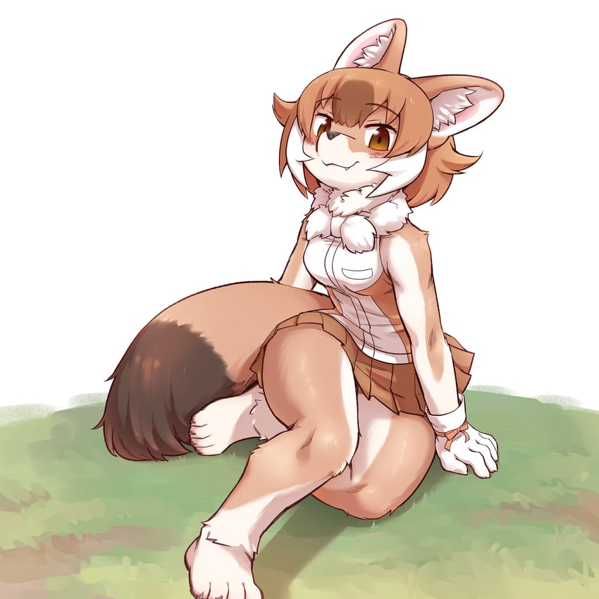 dhole (kemono friends and 1 more) drawn by 0x0082