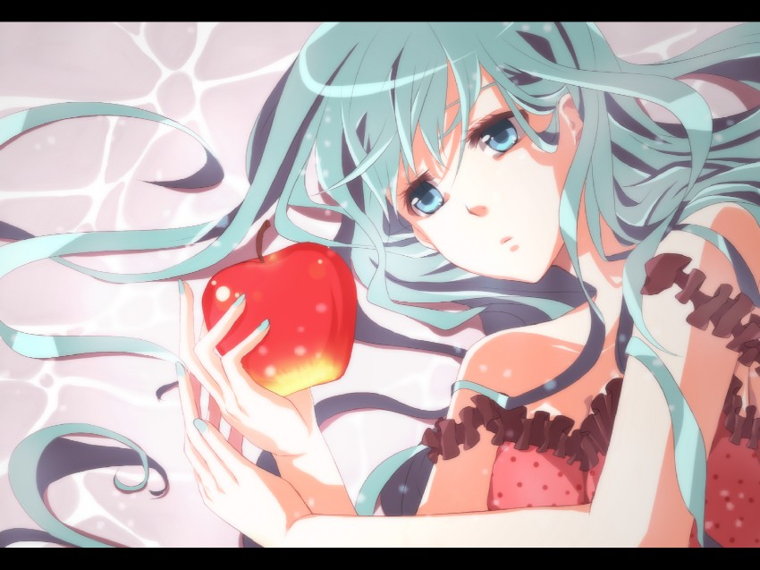hatsune miku (vocaloid and 1 more) drawn by mukkun