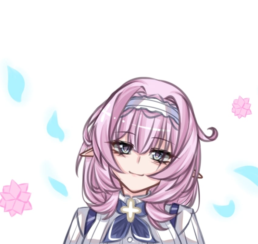 elysia (honkai and 1 more) drawn by ansha_da_wei