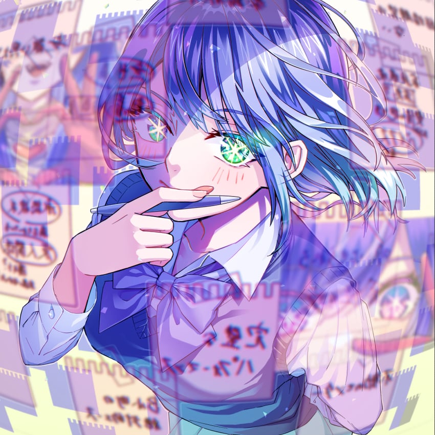 hoshino ai and kurokawa akane (oshi no ko) drawn by michikichika