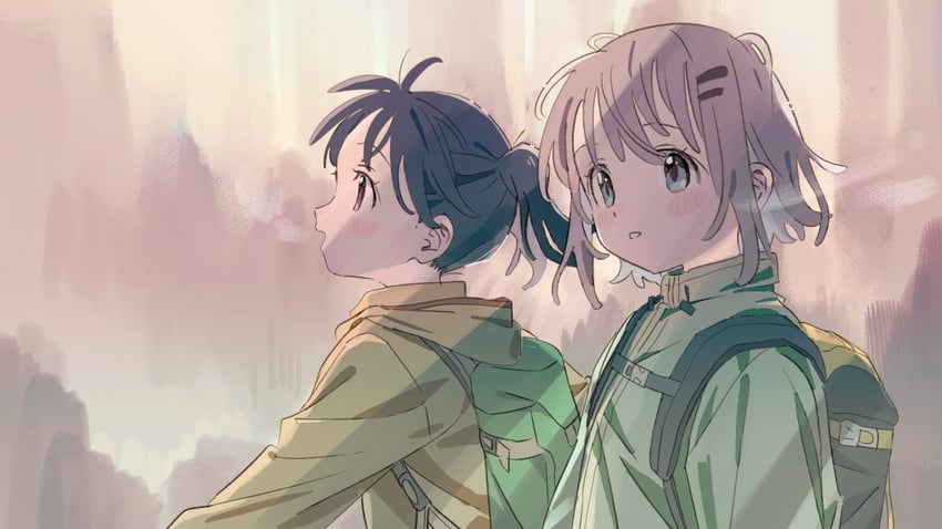 yukimura aoi and kuraue hinata (yama no susume) drawn by flask00