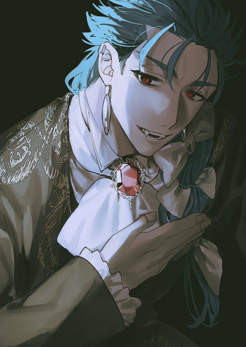 cu chulainn (fate and 1 more) drawn by kenne_28