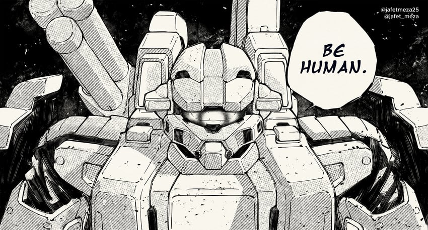 hrunting/yggrasil mark i prototype armor defense system and ghost (halo and 1 more) drawn by jafet_meza
