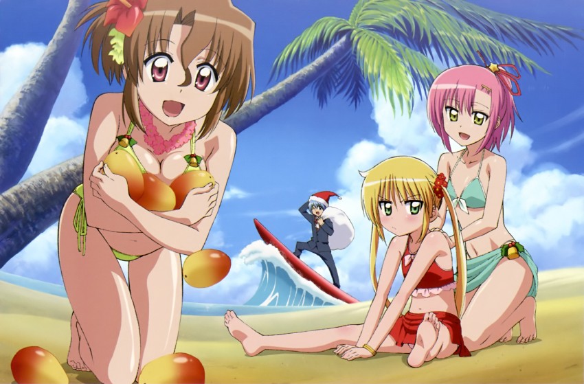 katsura hinagiku, sanzen'in nagi, maria, and ayasaki hayate (hayate no gotoku!)
