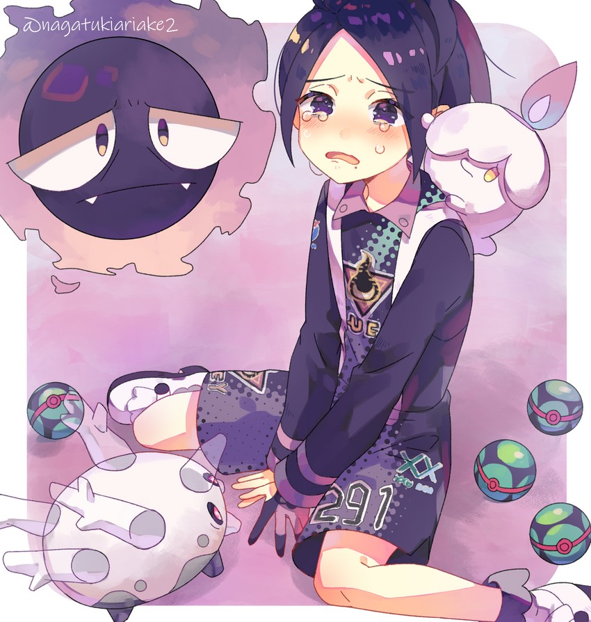 litwick, allister, gastly, and galarian corsola (pokemon and 1 more) drawn by nagatsukiariake