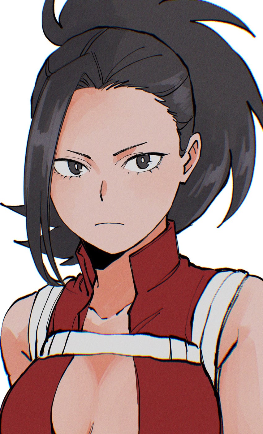 yaoyorozu momo (boku no hero academia) drawn by nishino_(fetv8484)