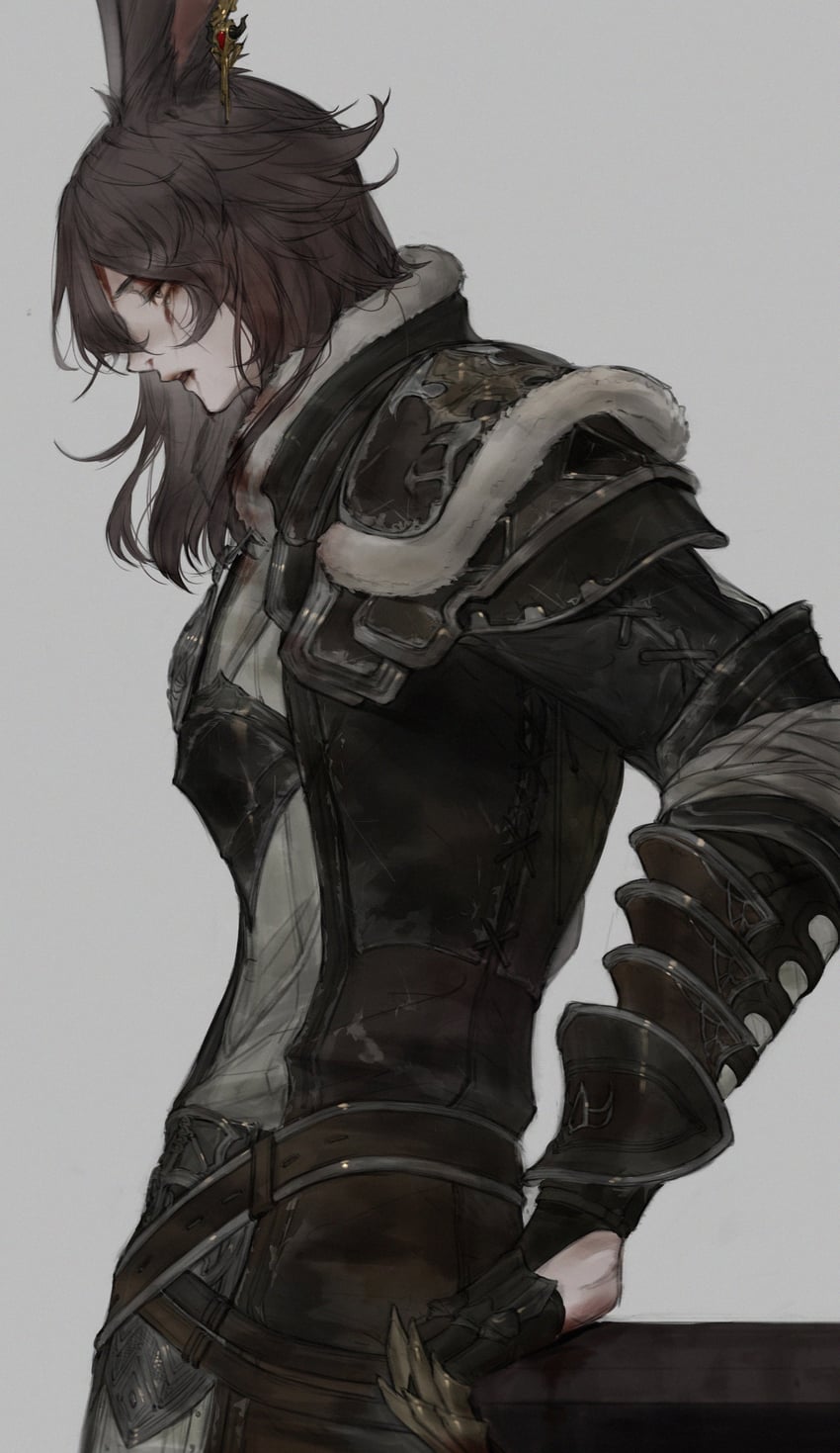 warrior of light (final fantasy and 1 more) drawn by tladpwl03