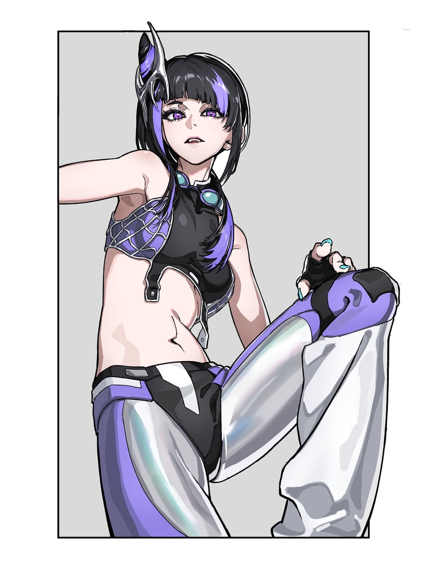 han juri (street fighter and 2 more) drawn by marui_(fxxstate_ofmind)