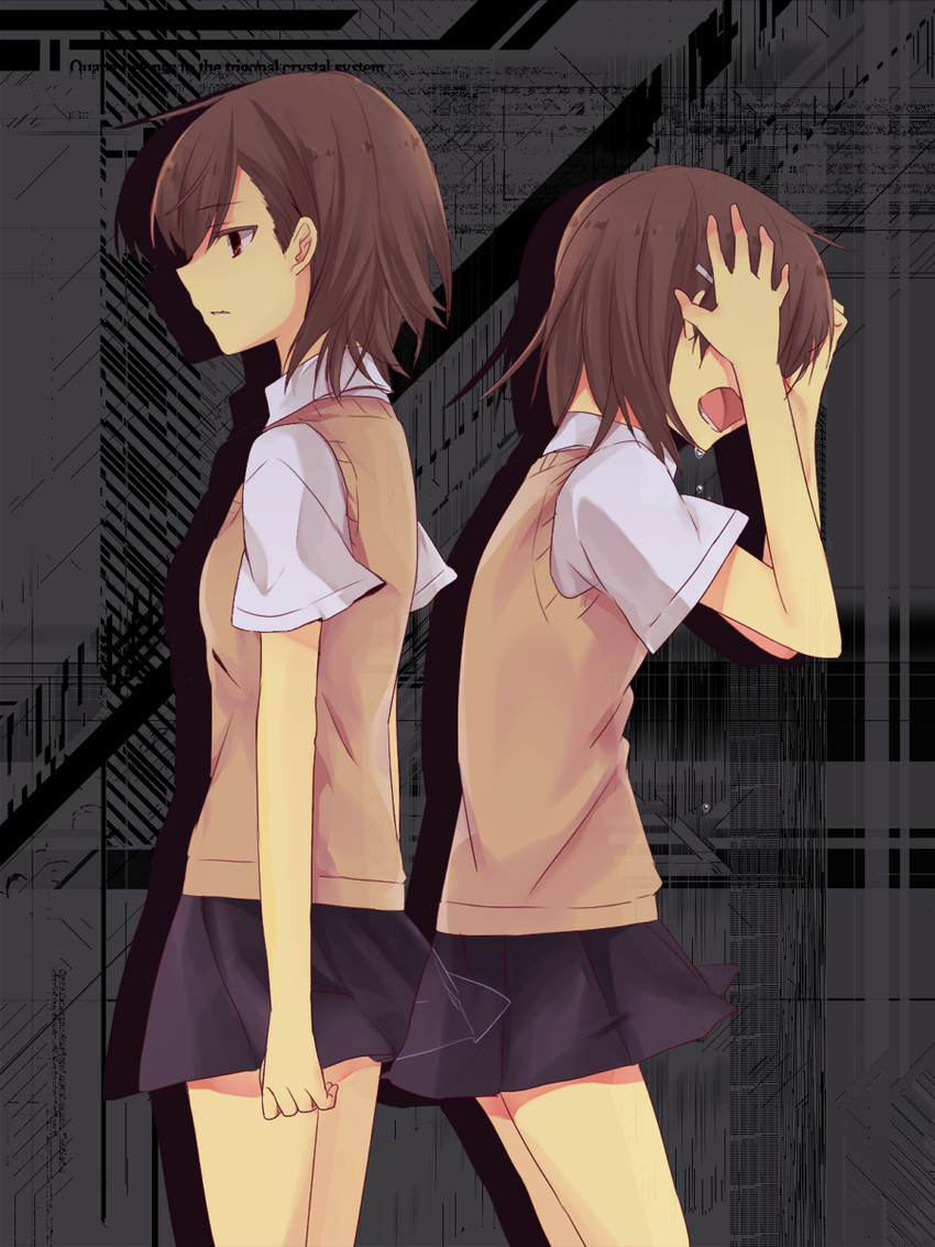 misaka mikoto (toaru majutsu no index and 1 more) drawn by hachimikkusu