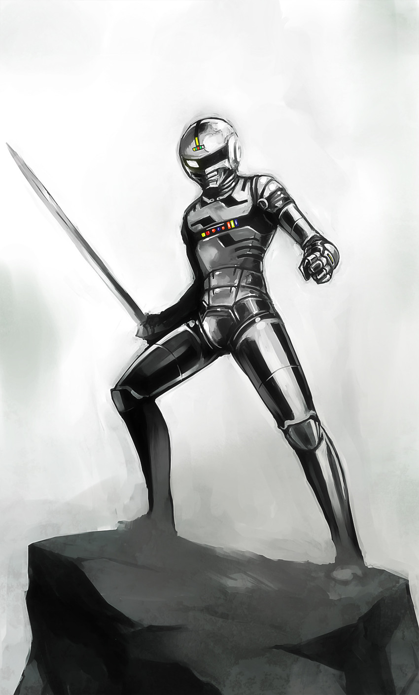 gavan (metal hero and 1 more) drawn by metal_akira